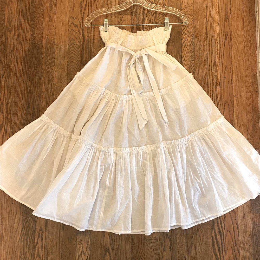Porridge midi skirt